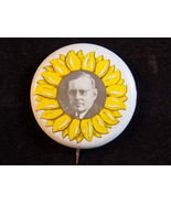 1936 Alf Landon For President Picture Pin 7/8&quot; Celluloid Republican Part... - $12.19 CAD