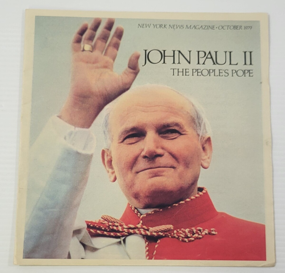 *L3) New York News Magazine October 1979 Pope John Paul II - $9.89