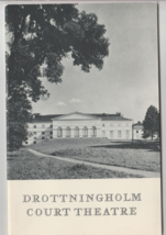 DROTTNINGHOLM COURT THEATRE STOCKHOLM,SWEDEN 1964 BOOKLET - £4.46 GBP