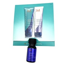 Moroccanoil Oil Treatment Purple 0.34 fl.oz &amp; Shampoo &amp; Conditioner 0.35... - $8.87