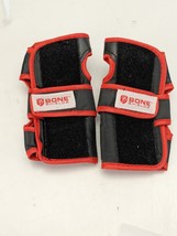 Bone Shieldz Cruiser 3000 Protective Wrist Guards Black Red Combo 5055Y ... - $9.90