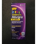 NEW Children&#39;s Allegra 12HR Allergy Oral Solution In Berry Flavor 4oz(BN25) - £11.68 GBP