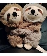 Sloths Warmies Hugs Stuffed Animals Microwavable Soothing Plush Bedtime ... - $23.89 CAD