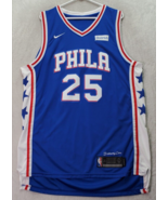 NBA Philadelphia 76ers Ben Simmons Nike Baseball Jersey Mens Size 52 Blu... - £36.30 GBP