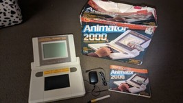 Etch A Sketch Animator 2000 No.525B 188 Portable Game Computer 1987 W/Po... - $108.89