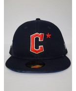 New Era 59Fifty Cleveland Indians Twisted Fitted Cap MLB All Star Game 7... - £31.10 GBP