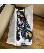 Zippo Silk Necktie Tie USA Vintage Novelty Geometric Classic - $277.26 MXN
