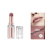 L'Oreal Glow Paradise Balm In Lipstick 200 Mulberry Bliss 0.1oz / 2.8g New - $7.14