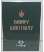 Lovepop LP2670 Happy Birthday Stegosaurus Pop Up Card White Envelope - £11.84 GBP