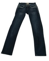 True Religion Nathan Big T Embroidered Cross Rhinestones See Measurement... - $57.00