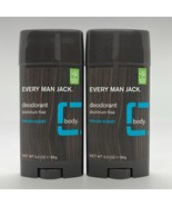 (2) Every Man Jack Fresh Scent Deodorant Solid Stick, 3.0 oz Missing inn... - $33.24