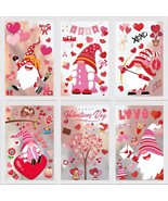 Valentines Day Window Clings Gnome Heart Decal Party Decor Ornaments Val... - £14.21 GBP