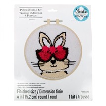 Needle Creations Bunny 6 Inch Punch Needle Kit - £6.42 GBP