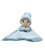 Aurora Precious Moments Praying Baby Boy Lovey Plush Security Blanket Bl... - $25.23