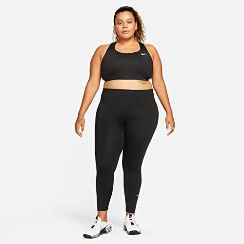 Nike Dri-FIT Swoosh Women's Medium-Support Padded Sports Bra (Plus Size)