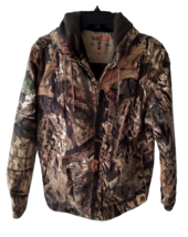 RedHead Silent Hide Men&#39;s Small (S) Hooded Jacket Camo Hunting Realtree Full Zip - £31.14 GBP