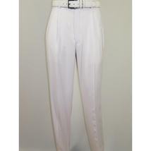 Men Apollo King Band Collarless Church Suit Mandarin 5 Hidden Buttons AG58 White image 10