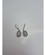 Tree of Life Earrings 925 Sterling Silver Moonstone Dangle Drop Gifts fo... - $912.78 MXN