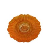 Fenton Stippled Rays with Scale Band Marigold Carnival Glass Plate Antiq... - £38.93 GBP