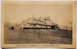 Blossburg PA State Hospital on Susquehanna Trail Postcard H21 - £11.80 GBP