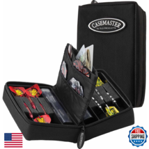 Casemaster Elite Jr. Nylon Dart Carrying Case for 6 Steel/Soft Tip Darts - $38.48