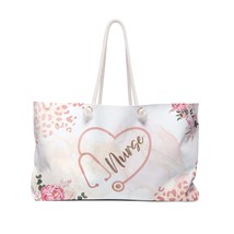 Personalised/Non-Personalised Weekender Bag, Nurse, Weekender Bag, Beach Bag, Bo - £38.31 GBP