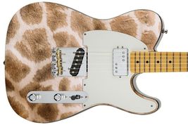 Guitar Skin Axe Wrap Re-skin Vinyl Giraffe Bum 703 - $44.50