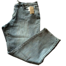 Joseph Ribkoff Jeans Womens 3X Slim Crop Rhinestone Embellished New with Tags - £69.34 GBP