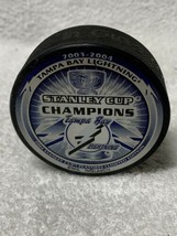 TAMPA BAY LIGHTNING STANLEY CUP OFFICIAL NHL HOCKEY PUCK  2003 - 2004  H... - £19.46 GBP