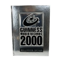 Guinness Book of World Records 2000 Vintage Millennium Edition facts edu... - $11.88
