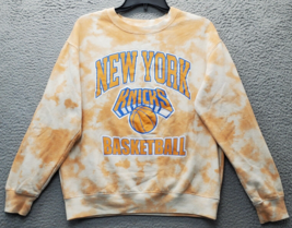 NBA New York Knicks Hybrid Apparel Sweatshirt Basketball Womens M Multi ... - $376.66 MXN