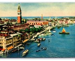 Panorama Of the City Venice Italy UNP Unused DB Postcard G18 - $3.91