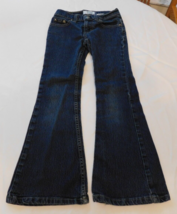 Jordache Jeans Girl&#39;s Youth Size 7 Lo Rise Stretch Blue Jeans Pre-owned - $34.64