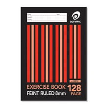 Olympic A4 8mm Ruled Exercise Book (Pack of 10) - 128 Pages - £33.58 GBP