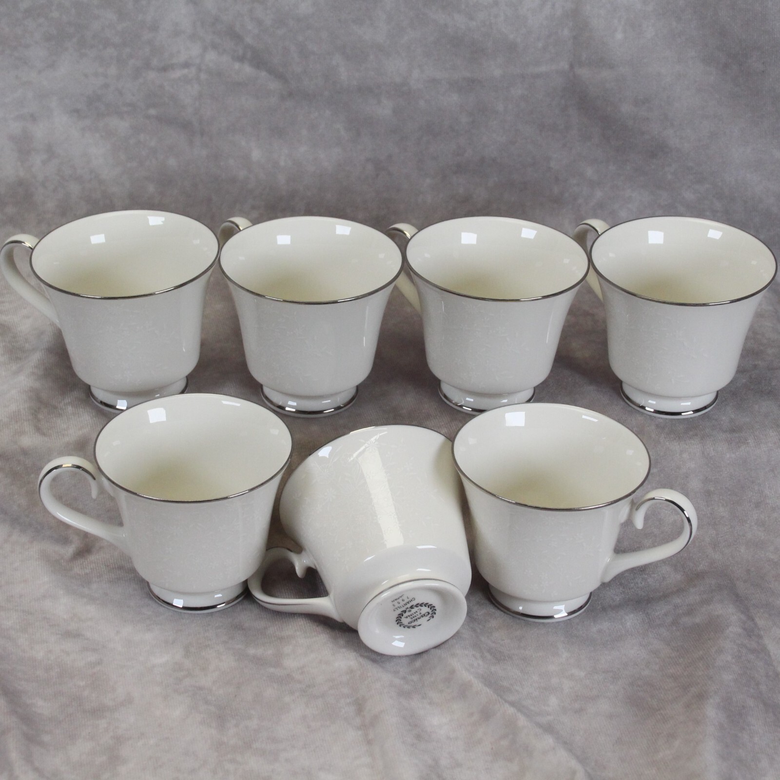 Carico Chantilly Cups Ivory  Lot of 7 - $48.99