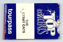 The Stray Cats Concert Backstage Pass 1980&#39;s - $24.74