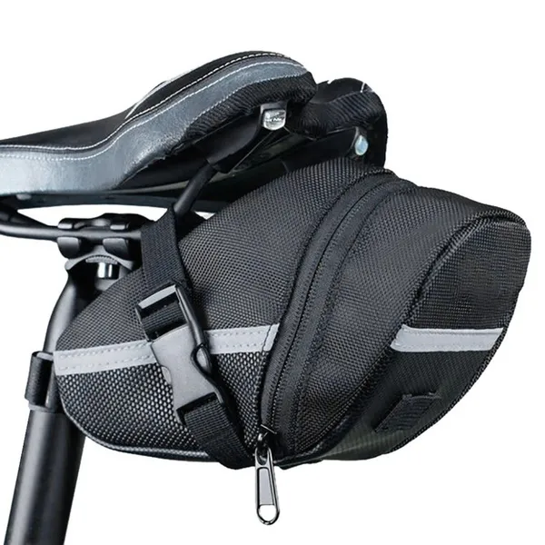Delysia  Mountain Bike Bag Bicycle Tail Bag Road Bike Riding Seat Saddle Bag Acc - £85.14 GBP