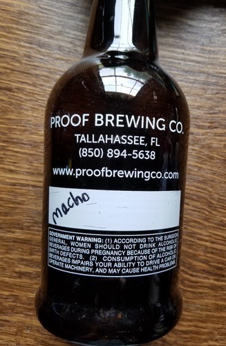 Empty ~ Glass ~ Proof Brewing Co. Collector's Bottle w/Locking Lid ~ 12" Tall Item image 6