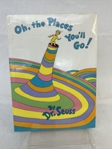 DR. Seuss Oh, the Places You’ll Go! First Edition 1990 HCDJ - £15.34 GBP