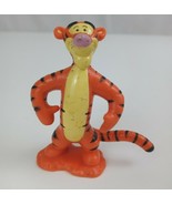 Vintage Disney Winnie the Pooh Happy Tigger 2.5&quot; Collectible Figure - $8.13 CAD