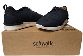 SoftWalk Women Stella Navy Athletic and Training Leather Shoes (10 Wide)NiB - $29.69