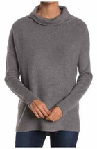 Devotion by Cyprus Cowlneck Ribbed Tunic Sweater Charcoal S - £7.02 GBP