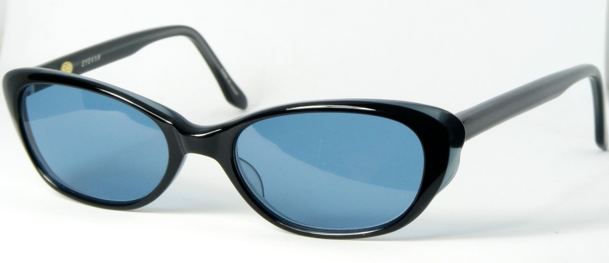 EYEVAN Jayne Grph Schwarz / Stein Blau Sonnenbrille Brille W/ Linse 49-1... - $105.88