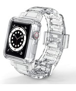 Compatible with Apple Watch Bands Case 42mm 44mm for Men Women, Crystal ... - £10.35 GBP