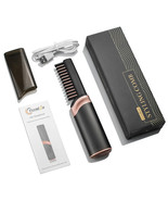 mini wireless charging portable USB hair flat iron Hair Straightener Com... - £62.90 GBP+
