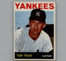 1964 Topps Baseball #395 TOM TRESH New York Yankees  - £2.45 GBP