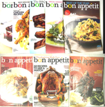 Lot 8 BON APPETIT Magazines from 2009 Thanksgiving Fall Best of USA 3 are NIP - £15.44 GBP