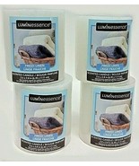 ( 4 ) Luminessence Fresh Linen Scented Pillar Candles 2.5 In. X 2.8 In. ... - $19.60