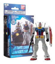 Bandai Ultimate Luminous RX-78-2 Gundam 4&quot; Figure New in Box - $7.88