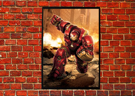 Iron Man&#39;s Hulkbuster armor The Avengers Age of Ultron Artwork movie poster - £2.35 GBP